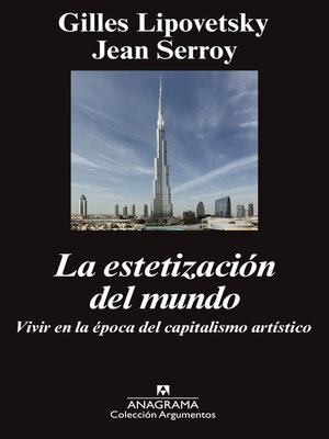 cover image of La estetización del mundo